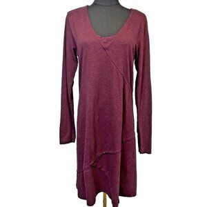 Horny Toad Womens Dress Large Purple Fall Long Sleeve Active Hiking Outdoor